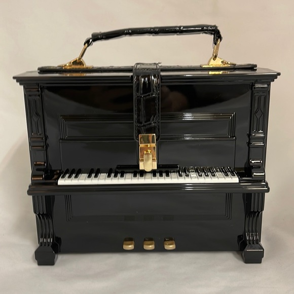 🆕 Novelty Piano Crossbody Purse Bag - Picture 1 of 12
